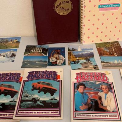 Vintage Dukes Of Hazard Coloring Books And Other Collectables