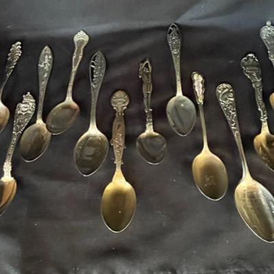 Sterling Souvenir Spoons #4 
