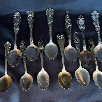 Sterling Vintage Souvenir Spoons