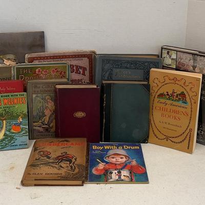 Antique And Vintage Children’s Books Incl First Edition Milne