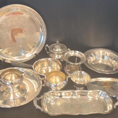 Silverplate Serving Pieces 