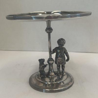 Meriden Footed Calling Card Receiver 