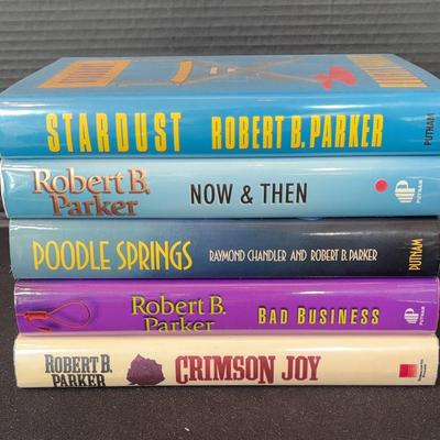 Robert B. Parker First Editions (2 Signed) Feat. Raymond Chandler (5)