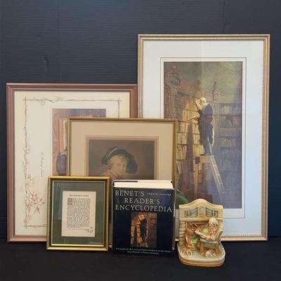 Book Lover Art Prints & More