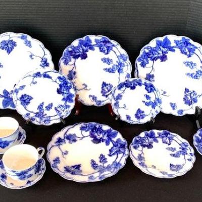 “Warwick” (Blu Flow) By Johnson Brothers #5
