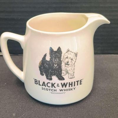 Buchanan’s Black&White Scotch Whiskey Water Pitcher