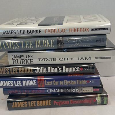 James Lee Burke’s Dave Robicheaux - Signed First Editions (7)