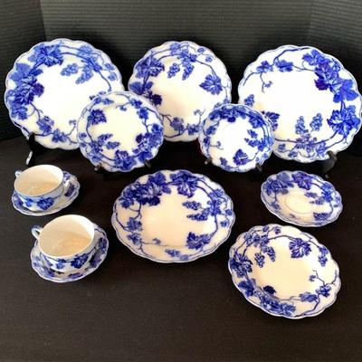 “Warwick” (Blu Flow) By Johnson Brothers #2