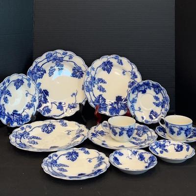 “Warwick” (Blu Flow) By Johnson Brothers #3