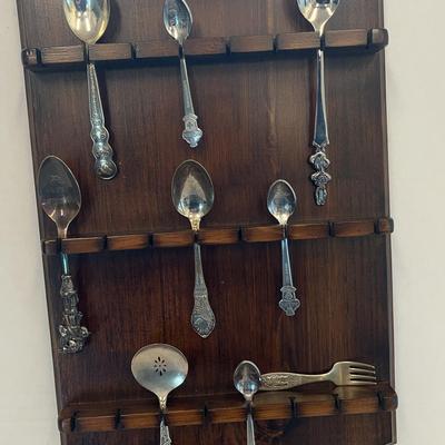 Souvenir Spoons - Characters + Spoon Rack