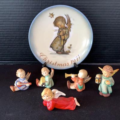 Goebel Hummel Angel Figurines & Plate