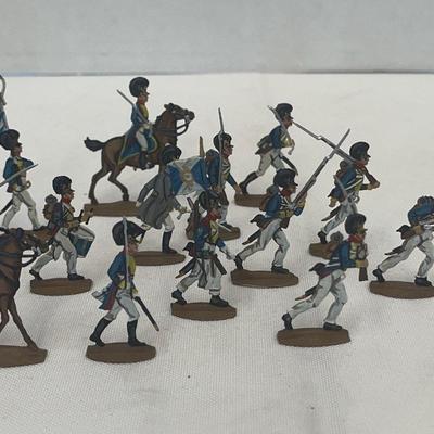 French Metal Soliders (12)