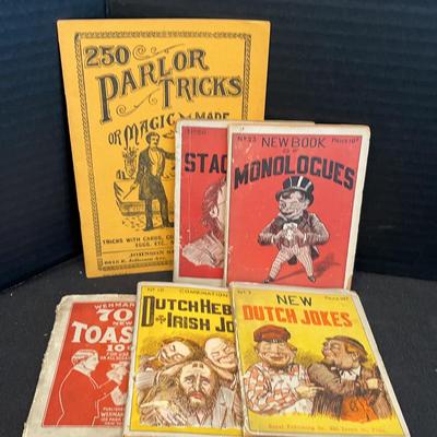 Parlor Tricks And Humor From Early 20th Century America