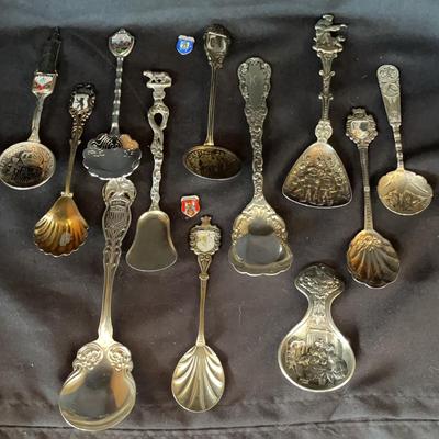 Sugar And Bon Bon Souvenir Spoons