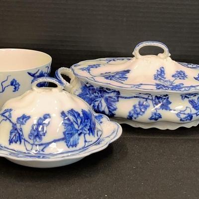 “Warwick” (Flo Blue) By Johnson Brothers