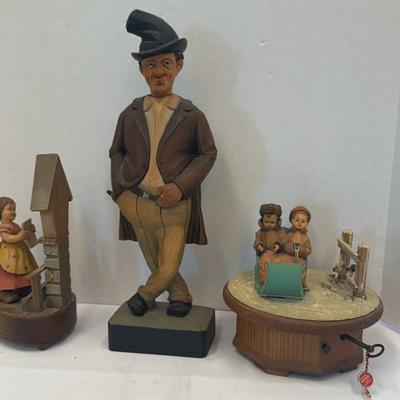 Wood Music Boxes From Germany & Switzerland  