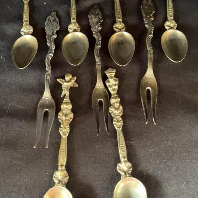 Demitasse Spoons And Cocktail Forks