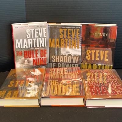 First Edition Steve Martini (4 Of 6 Signed)