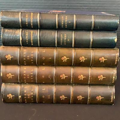 Madame De Staël And Mantesquieu’s Persian Letters (Antique)