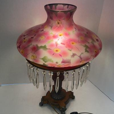 Floral Parlor Lamp (works)