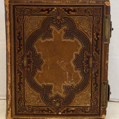 Antique Photo Album With Instant Ancestors