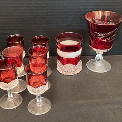 Ruby Glassware