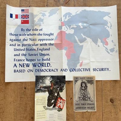 Foreign Support Posters of the World Wars 