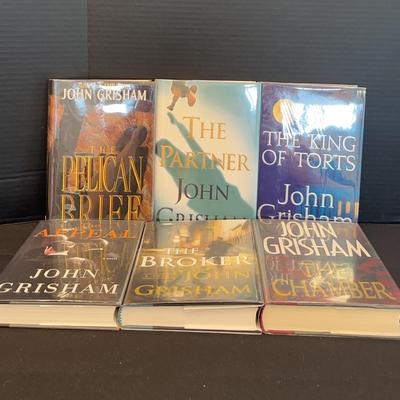 First Edition John Grisham - Courtroom #1 (4 Of 6 Signed)