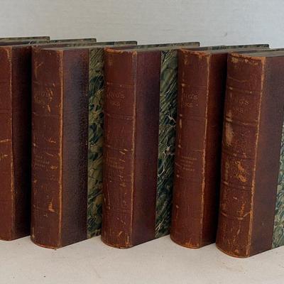 Irving’s Works C 1900 6 Of 8 Volume Set Incl “The Life Of George Washington”