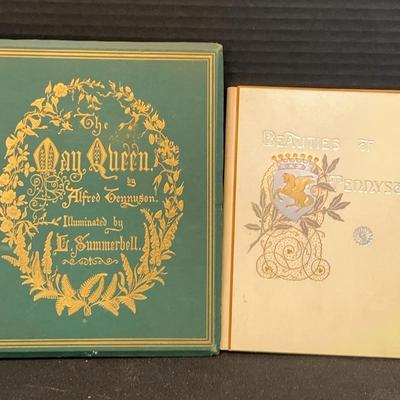 Antique Tennyson Feat “The May Queen” C 1860