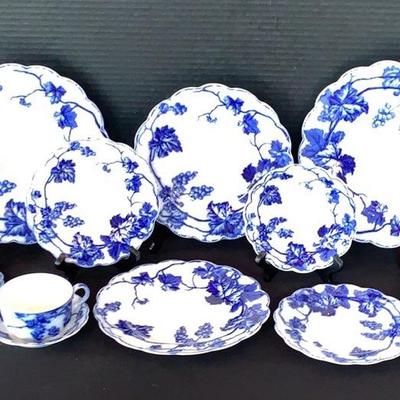 “Warwick” (Blu Flow) By Johnson Brothers #1