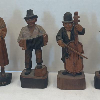 Carved Wood Figurines 