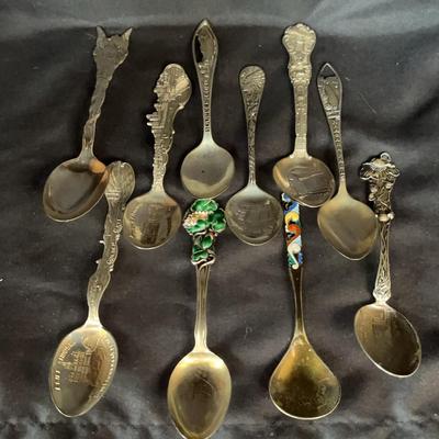 Sterling Vintage Souvenir Spoons