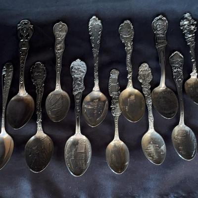 Sterling Souvenir Spoons #2