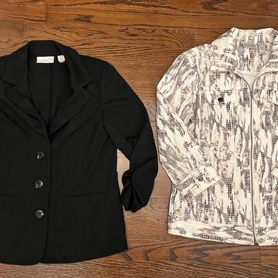 Chicos jackets Lot Of 2 Size 0