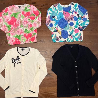 Talbots Sweater Cardigans Size Small Petit - Lot Of 4