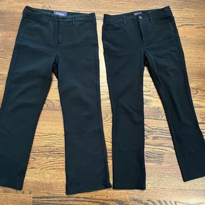 NYDJ Black Pants Size 4P