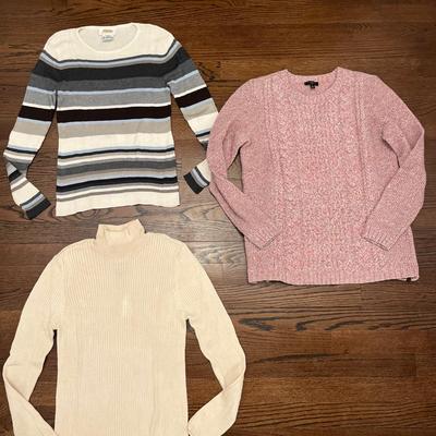 Talbots Size Small Sweaters (Lot Of 3)