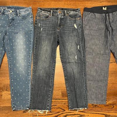 Womens Talbots Size 6P Jeans (lot Of 3)