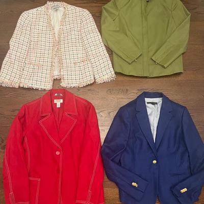 Women’s Size 6 Jackets/blazers Lot Of 4