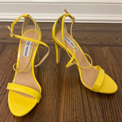 Steve Madden Yellow Heels Size 7M