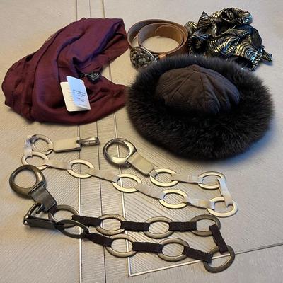 Mystery Lot Of Scarves And Belts 