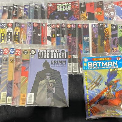 2002-2006 DC Batman Legends Of The Dark Knight. 2 Are Signed By Writer Dwayne McDuffie
