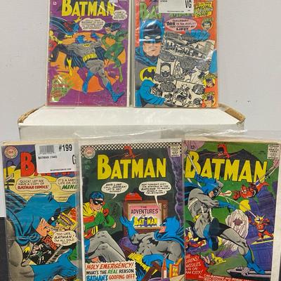 1966-68 DC Batman Comics