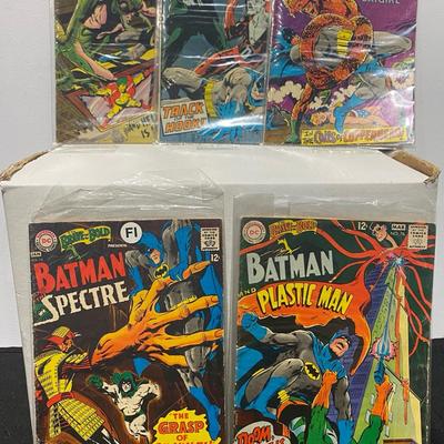 1967-68 DC Brave And The Bold Batman Comics Includes Co Stars Wonder Woman And Batgirl