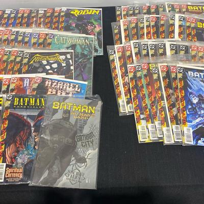 1999-2000 DC No Man’s Land Comics Includes Batman, Robin, Catwoman, Nightwing & Azrael