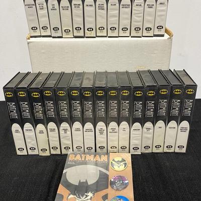 26 VHS Of DC Batman The Animated Series Collectors Edition
