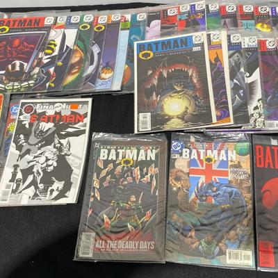 2000-02 DC Batman Comics Issues 577-609 & More