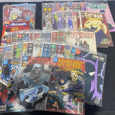 DC Batman Comics Includes Batman Adventures, & Batman And Robin Adventures