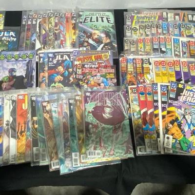 Mystery Lot Of 100+ DC Justice League Comics Includes JLA & Justice League Of Europe & Tradebacks